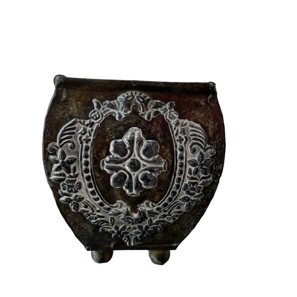 Brass Ornate Decorative Planter Vintage - Picture 1 of 7